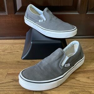 Vans Classic Slip-On Sneaker W11 M9.5 EU42.5 Grey /  White